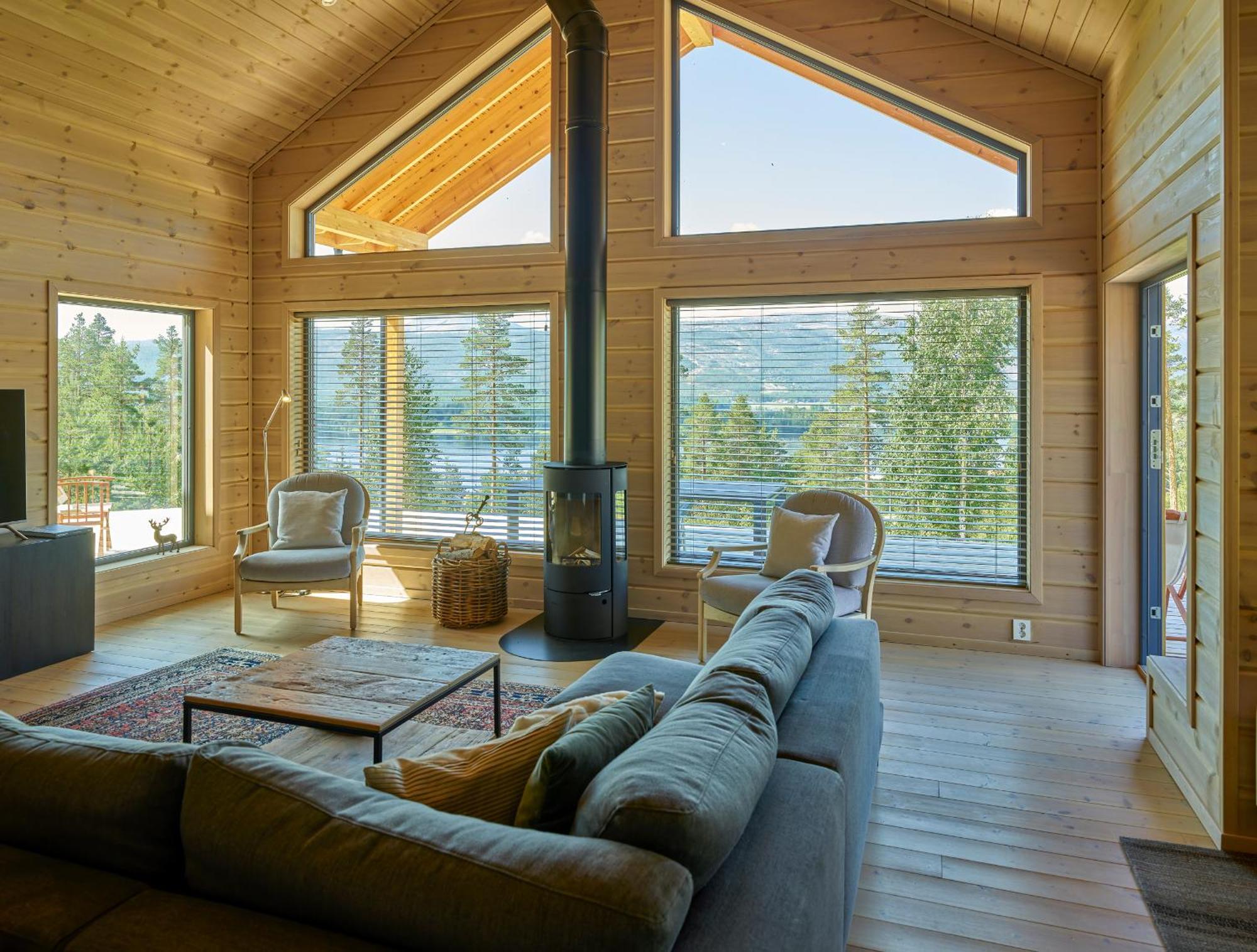 Furuheim Lodge, 4 Seizoenen Vakantiehuis Met Fantastisch Uitzicht Vrådal Dış mekan fotoğraf